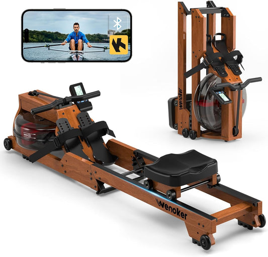 Wenoker R50 Dual Resistance Wood Rower
