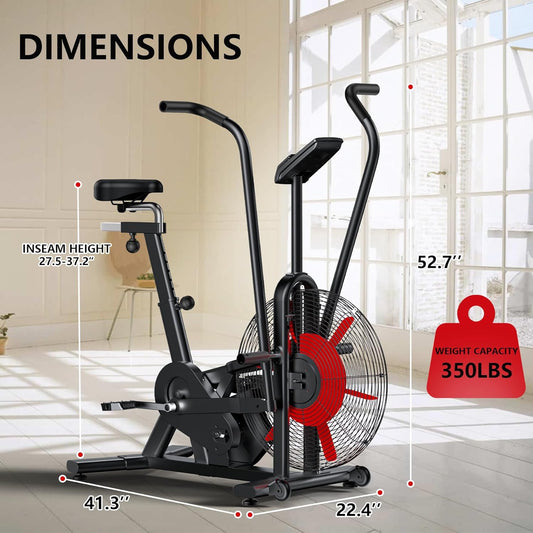 Wenoker 4892W Air Resistance Exercise Bike