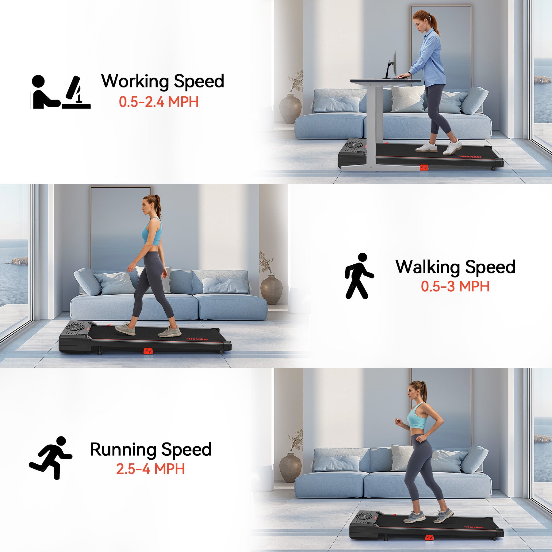 Wenoker 39FB Walking Pad