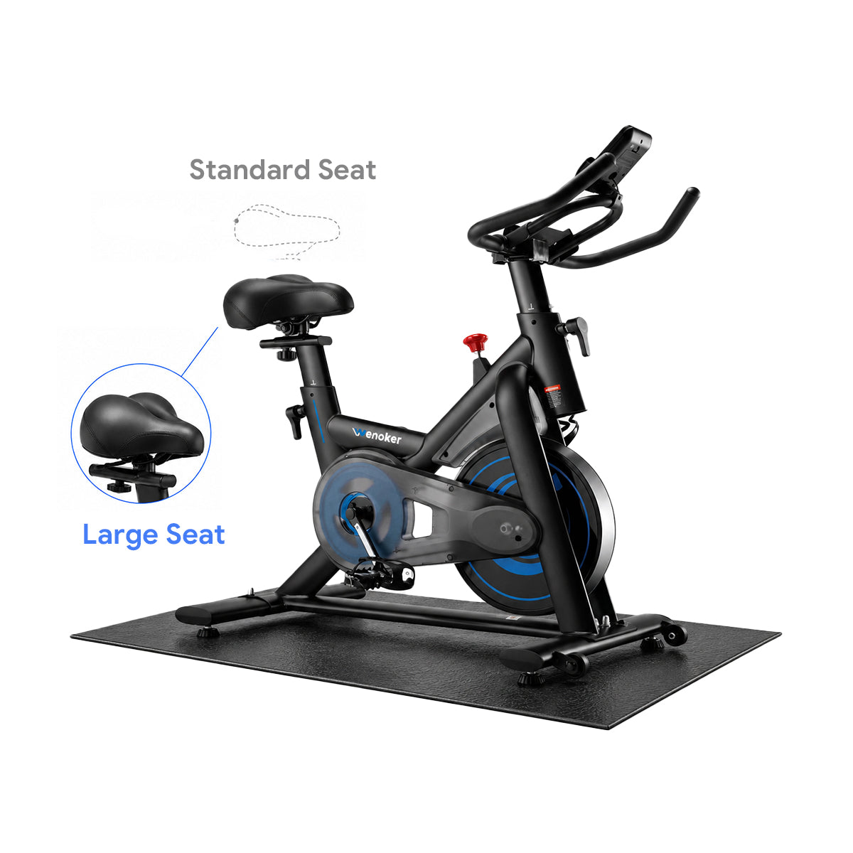 Wenoker Magnetic Exercise Bike JC318 (Blue)