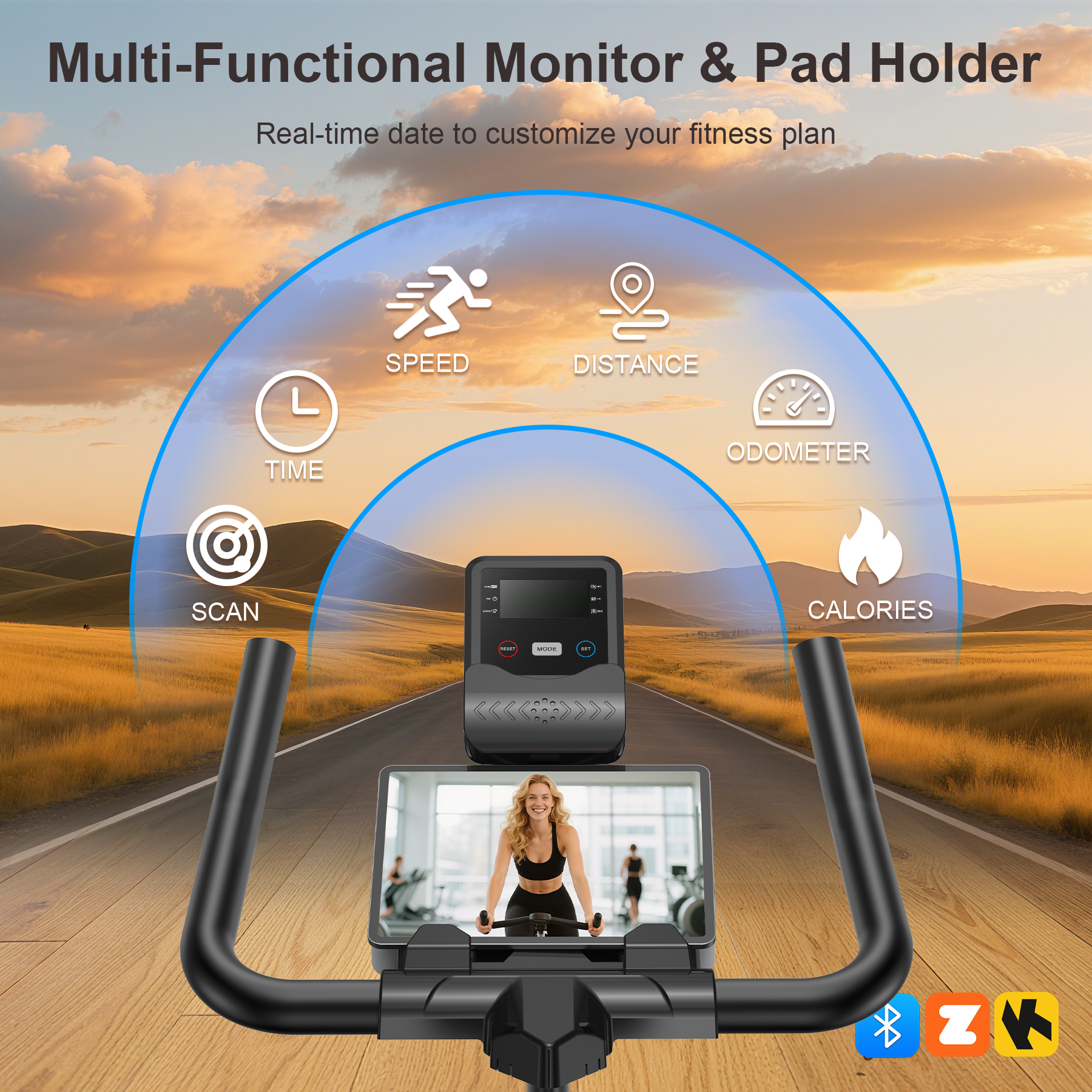 Wenoker Magnetic Exercise Bike JC317