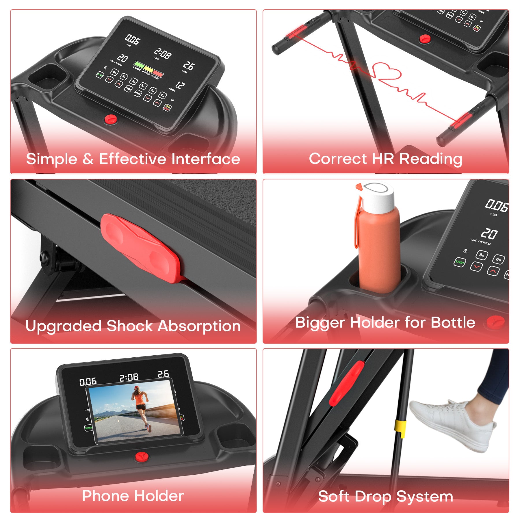 Wenoker Foldable Treadmill X-T421