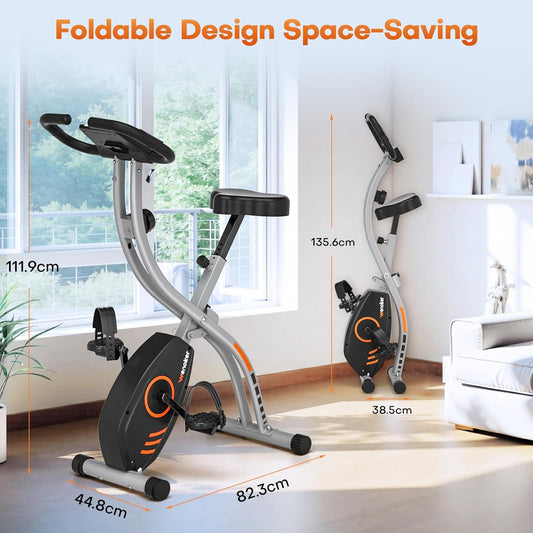 Wenoker XB8304 Exercise Bike Folding with Magnetic Resistance