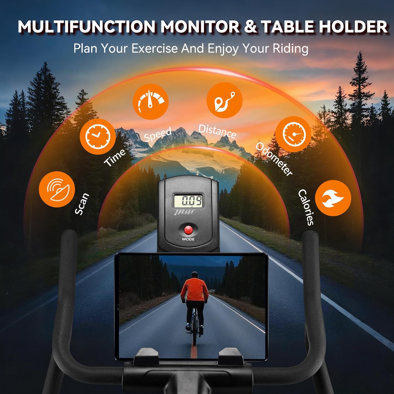 Wenoker JC305w Friction Resistance Exercise Bike