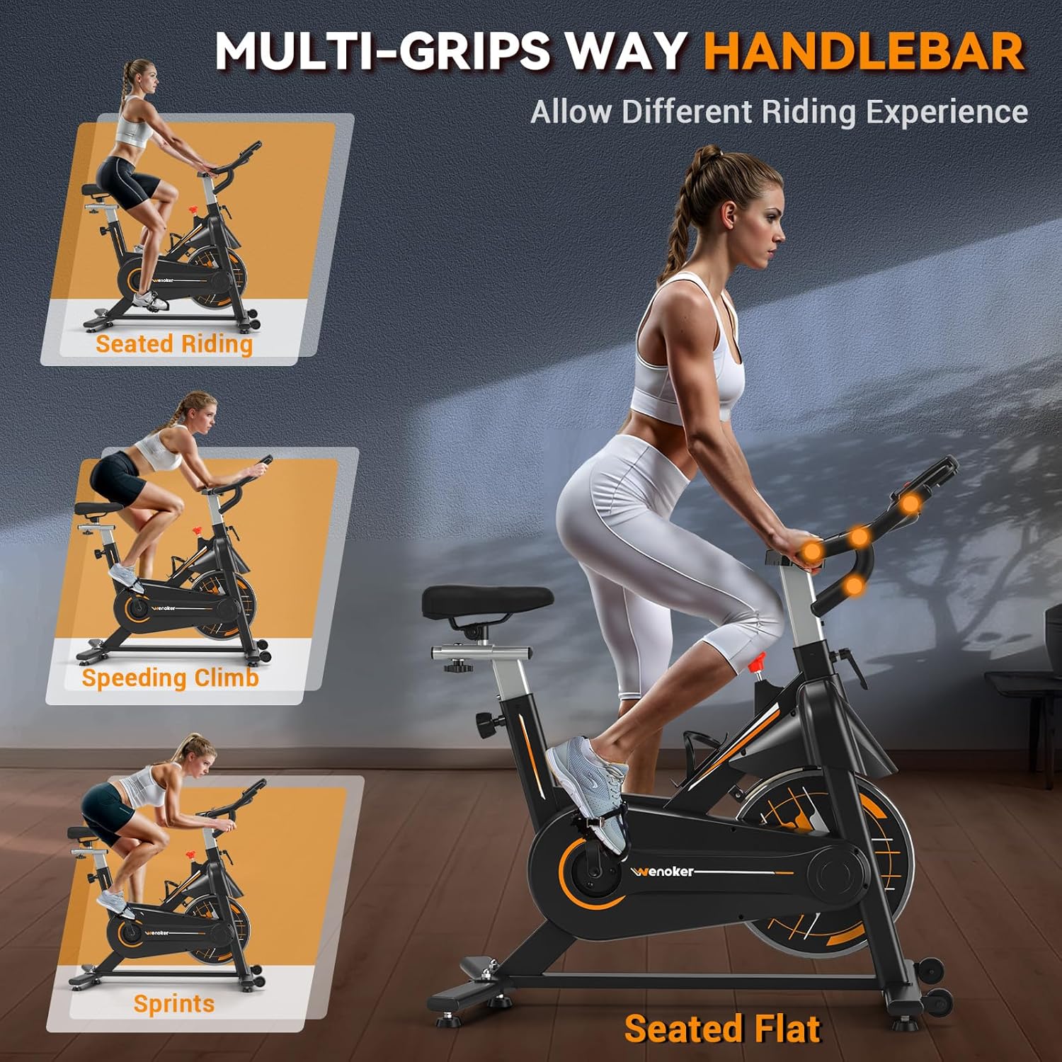 Wenoker JC305w Friction Resistance Exercise Bike