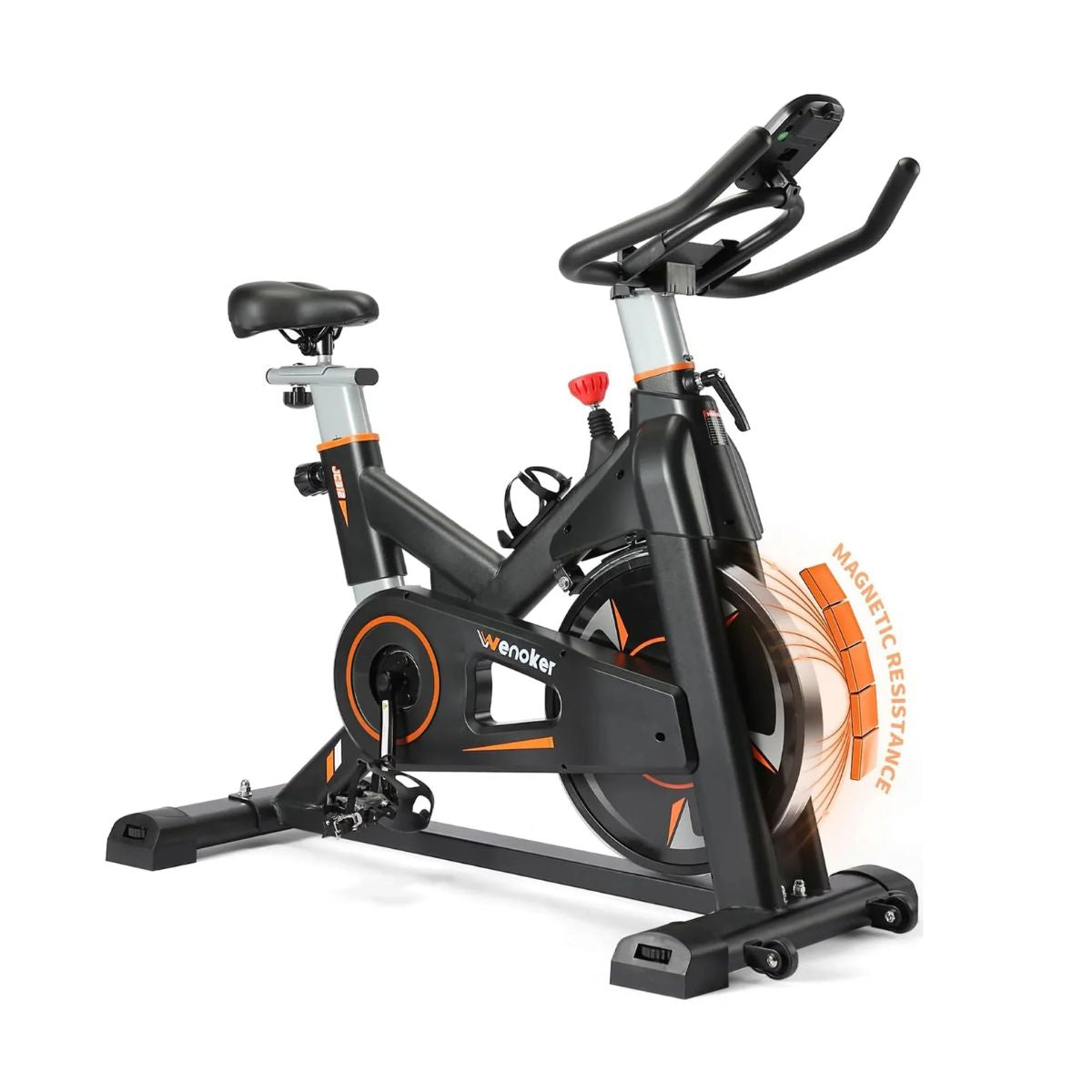 Wenoker Magnetic Exercise Bike JC312 (Orange)