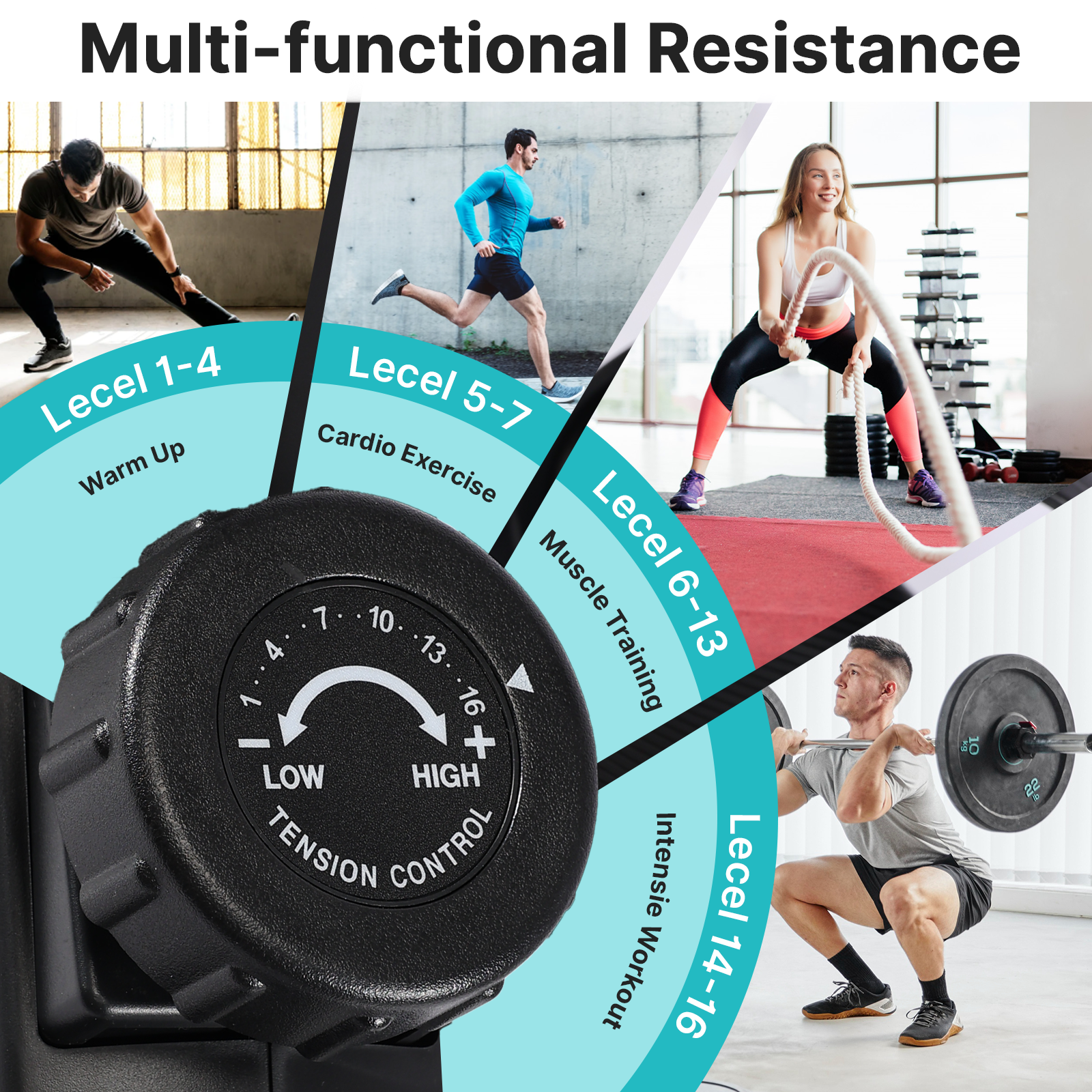 Wenoker Recumbent Exercise Bike JC503