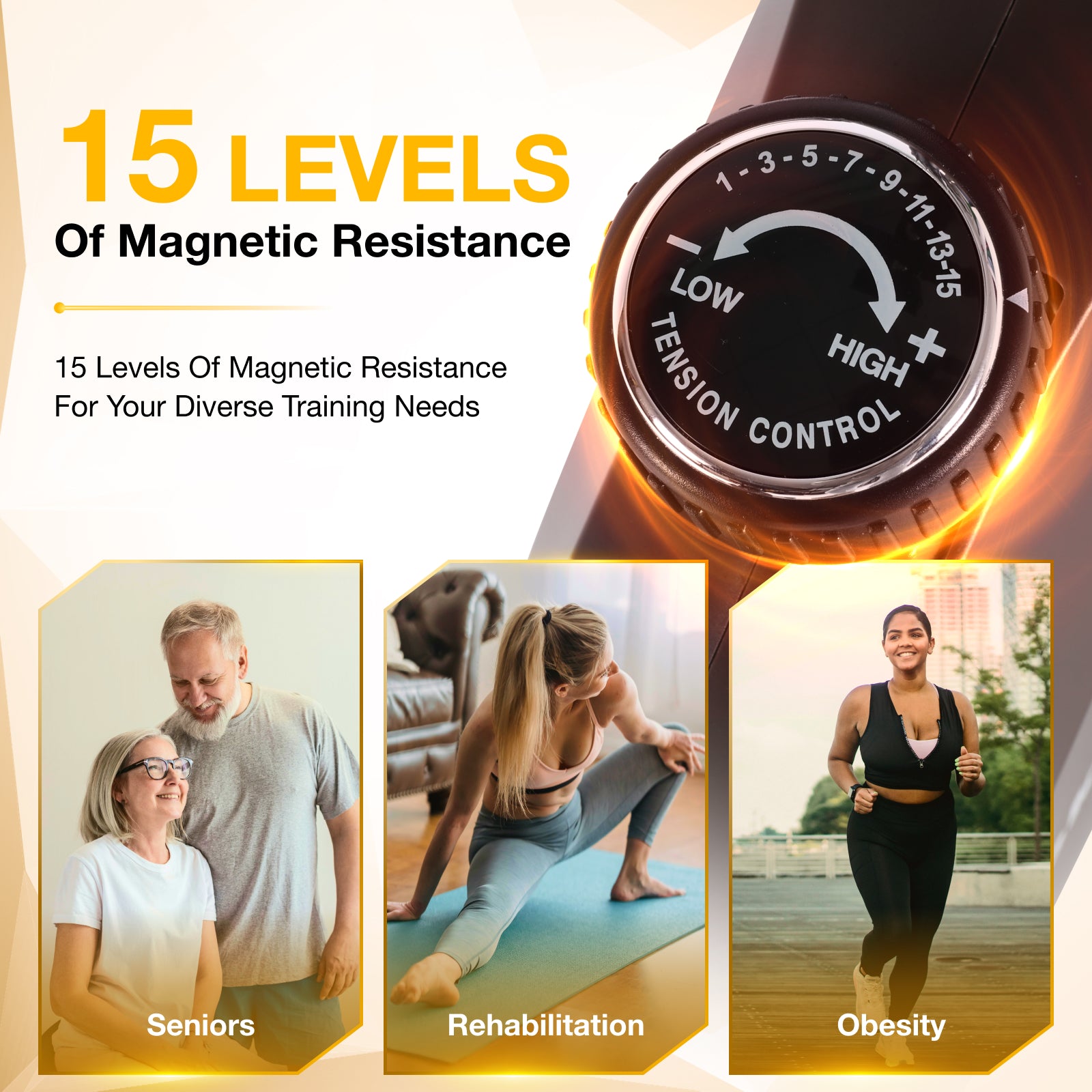 Wenoker Recumbent Exercise Bike JC505