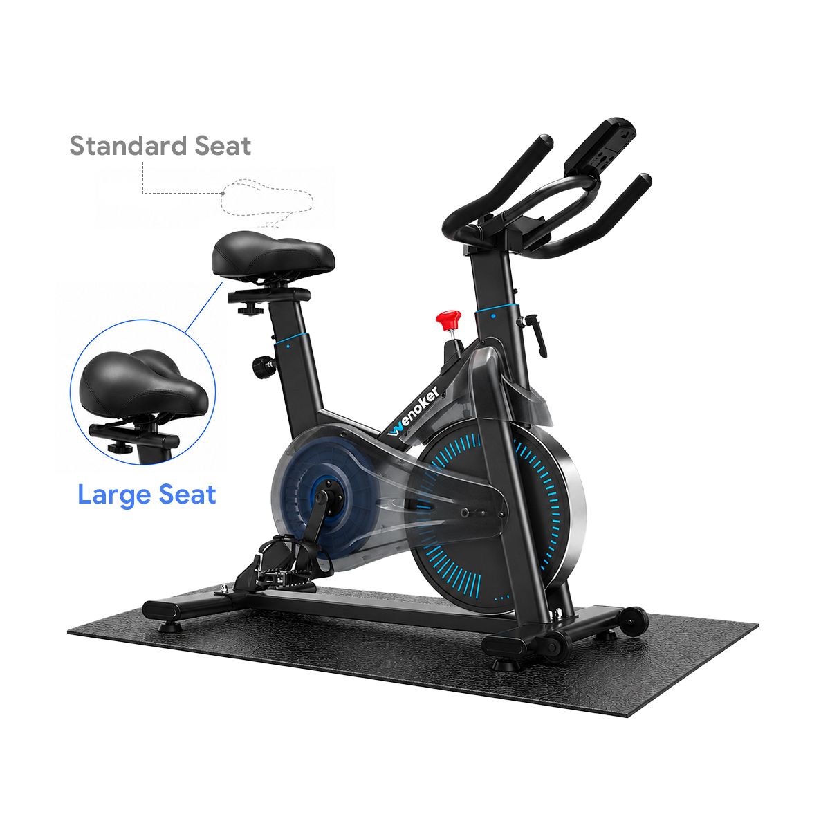 Wenoker Magnetic Exercise Bike JC302 (Blue)