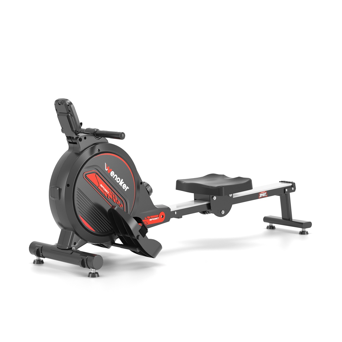 Wenoker Magnetic Rowing Machine H300 (Red)