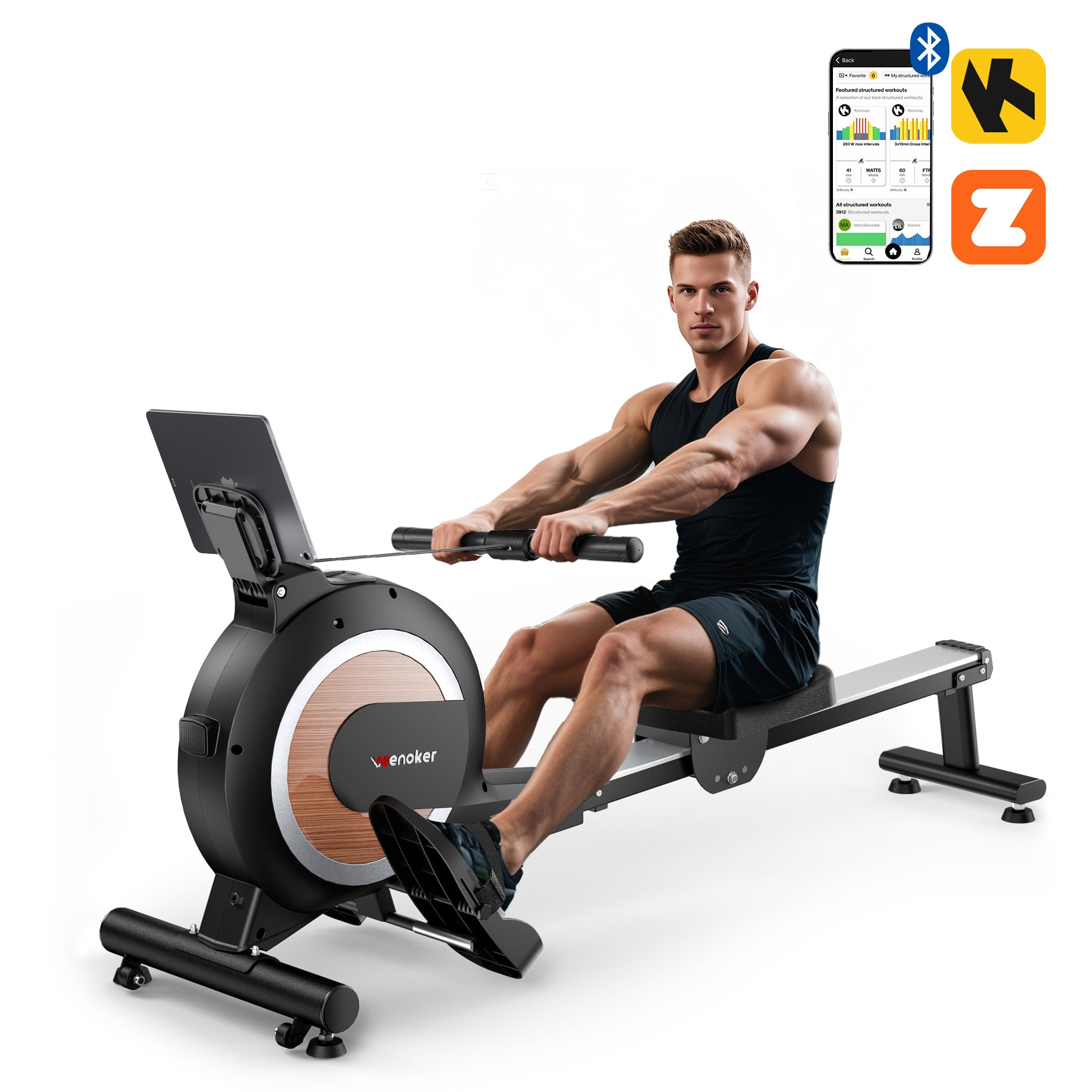 Wenoker Magnetic Rowing Machine H310