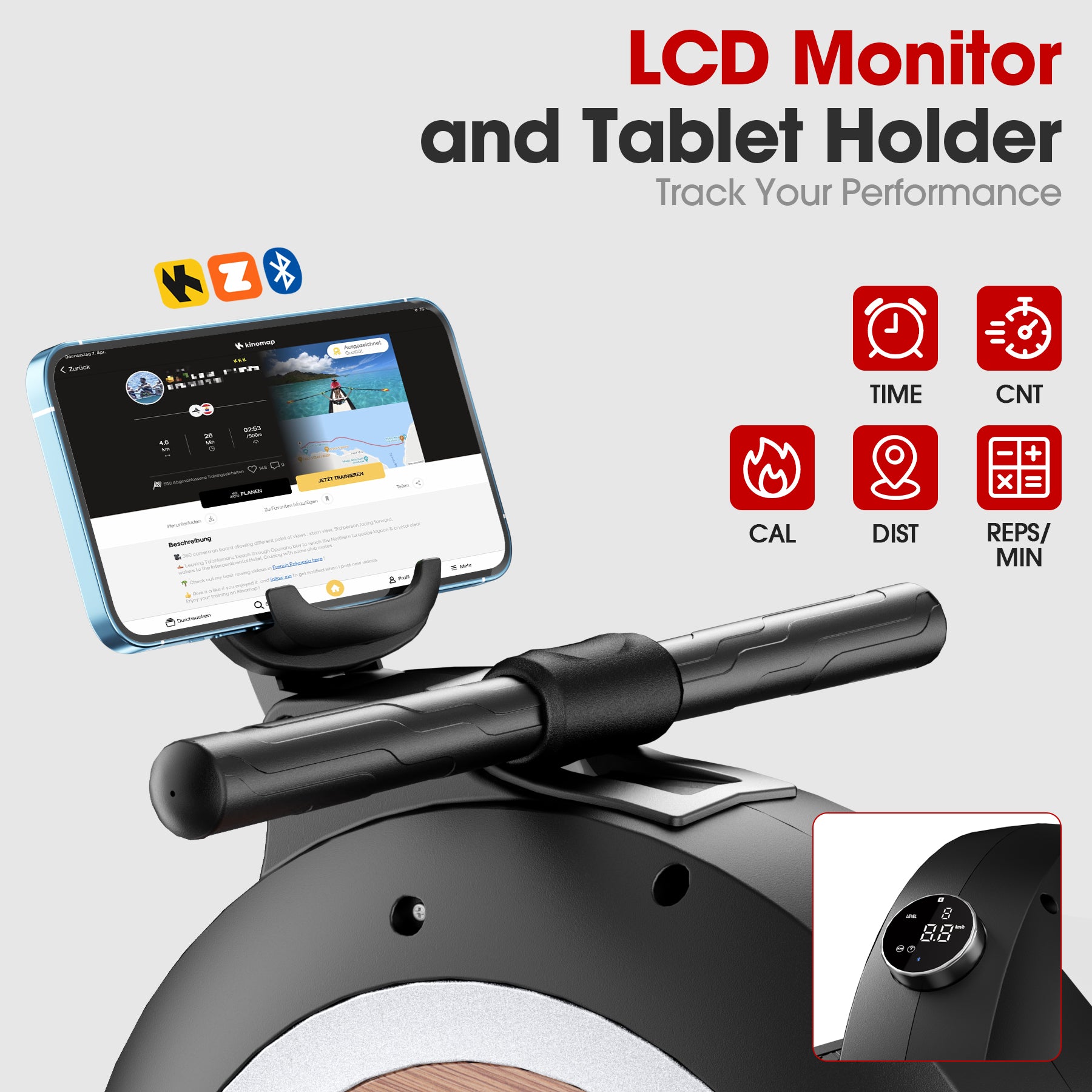 Wenoker Magnetic Rowing Machine H310