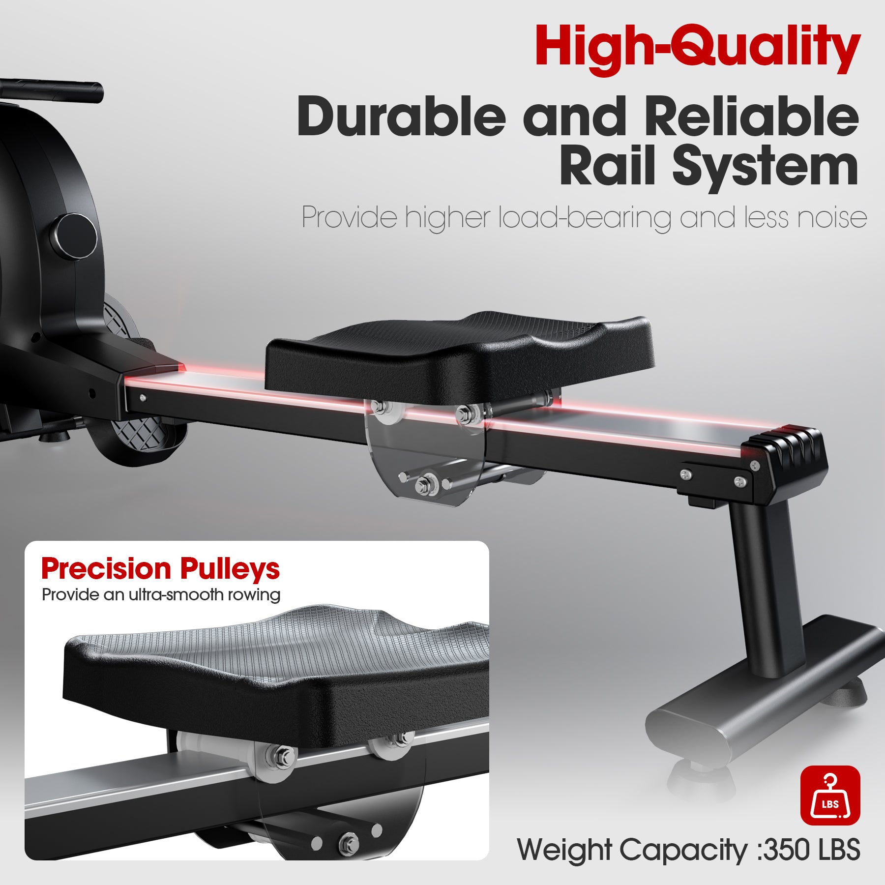 Wenoker Magnetic Rowing Machine H310
